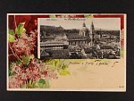 Praha - barevná pohlednice, Malá strana, použitá 1902