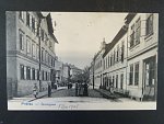 Přerov, čb. pohl. Škodagasse, prošlá