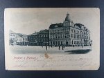 Přerov, čb. pohl. Náměstí, prošlá 1900