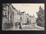 Brno Parkstrasse, dnes Drobného, prošlá 1910, odstraněná známka