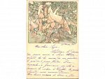 A.Mucha, fr. lito. - Adulthood -, pošt. prošlá 1900