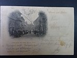 Brno - Orlí ulice (Adlergasse) - Měníská brána, prošlá 1898