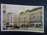 Brno - Malinovského nám. (Theaterplatz), fotopohlednice, prošlá 1952