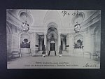 Brno - Hradební ulice (Basteigasse) dnes Roosveltova, vestibul justičního paláce, prošlá 1910