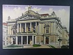 Brno - Malinovského nám. (Theaterplatz) Zemské divadlo, prošlá 1922
