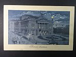 Brno - Malinovského nám. (Theaterplatz) Zemské divadlo, prošlá 1911
