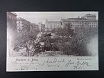 Brno - Malinovského nám. (Theaterplatz), prošlá 1901