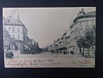 Brno - Lidická ulice (Nová ulice), prošlá 1899