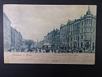 Brno - Lidická ulice (Nová ulice), prošlá 1901