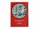 dvoubarevná pohlednice REICHSPARTEI TAG NURNBERG 1939, nepoužitá, dobrá kvalita