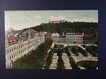 Brno - Obilní trh a Špilberk, prošlá 1910