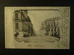 Brno - Údolní ulice, prošlá 1902