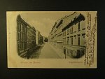 Brno - Jaselská ulice (Augustinergasse), prošlá 1898