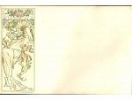 A.Mucha, fr. lito. - Summer -, pošt. neprošlá