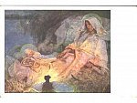 A.Mucha, ès. pohl. - Naivity -, pošt. prošlá 1943