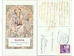 A.Mucha, cs. bar. pohl Slavie, puvodni vydani, prosla, bezvadna