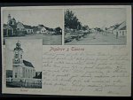 Tasov, čb. vícezáběrová pohl., pošt. prošlá 1901
