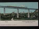 Znojmo, železniční most přes Dyji, prošlá1910