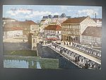 Plzeň, pražský most, prošlá 1923