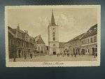 Blatná náměstí, prošlá 1923