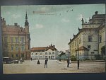 Prostějov, zámek a sokolovna, prošlá 1912
