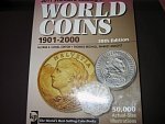 World Coins 1900 - 2000, 38th Edition, George S. Cuhaj, 210x275, brožované, 2303 str., soupis a ocenění mincí celého světa, černobílé vyobrazení, 38. vydání - 2010