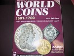 World Coins 1601 - 1700 + CD, 4th Edition, Colin R. Bruce, 210x275, brožované, 1439 str., soupis a ocenění mincí celého světa, černobílé vyobrazení, 4. vydání - 2008