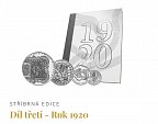 KRONIKA PRVNÍ REPUBLIKY díl 3. 1920 stříbrné vydání - Unikátní Kronika o historii a bankovkách 1.republiky
