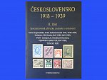 Specializovaná příručka známek a celistvostí Československo 1918-1939, II. část - emise Legionářské, PČ 1919, TGM 1920, Holubice, OR, Husita, HaV 1920 a 1923, TGM neotypie, II. let. SO a další