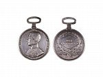 Stříbrná medaile za statečnost 2. třídy, 1859-66