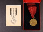 Medaile Za službu vlasti - ČSR , etue