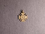 Miniatura Čestného kříže 1914-1918 pro frontové bojovníky