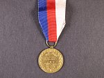 Medaile Na paměť 10 let trvání ČSL republiky, nová stuha