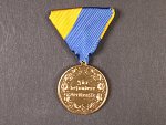 Medaile Za zvláštní službu Zemského veteránského spolku Dolní Rakousko zlatá