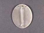 Stříbrný odznak za zranění, značka výrobce L/14 (Friedrich Orth), zinek, poškrábaný
