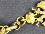 Miniatura Řádu Františka Josefa I. na řádovém řetízku, Au + miniatura Řádu železné koruny, Au v původní etui