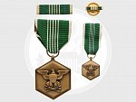 Vojenská pochvalná medaile, miniatura, původní etue