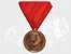 RAKOUSKO UHERSKO - Vojenská jubilejní pam. medaile z r.1898, bronz