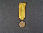 Miniatura pamětní medaile krále Alberta 1909-1934