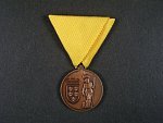 Medaile za 25 let pro hasiče a záchranáře rakouské spolkové země Niederösterreich