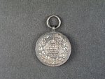 Stříbrná pamětní medaile na 25 let vlády krále Karla, bez stuhy