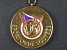 SPORT - Zlatá medaile z II. celostátní spartakiády 1960, pozlacený bronz, smalty