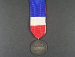 Čestná medaile min. průmyslu, udělená 1927, punc Ag na hraně medaile