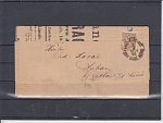 Novinový leták frankovaný zn. Mi č. 44 pod razítkem Praha staré město 8.3.1888