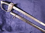 Jezdecký meč M 1891, na čepeli 