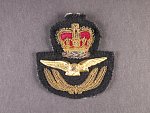 Čepicový odznak důstojník RAF
