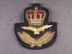 Čepicový odznak důstojník RAF