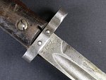 Bodák pro pušku Mauser vz. 1924, značený ČSZ P s přejímací značkou pro Slovenskou armádu 1940, pochva závěs