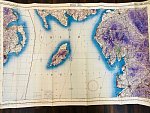 Letecká mapa RAF z roku 1942, Oblast - Irské moře , část severní Irsko a západní Anglie, rozměr 100 x 75 cm