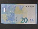 20 Euro 2015 s.EA, Slovensko, podpis Mario Draghi, E001